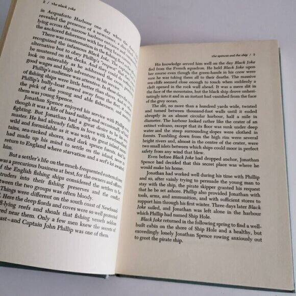 1962 The Black Joke by Farley Mowat, 1st Ed Canadian Author Newfoundland Pirate - Picture 7 of 9